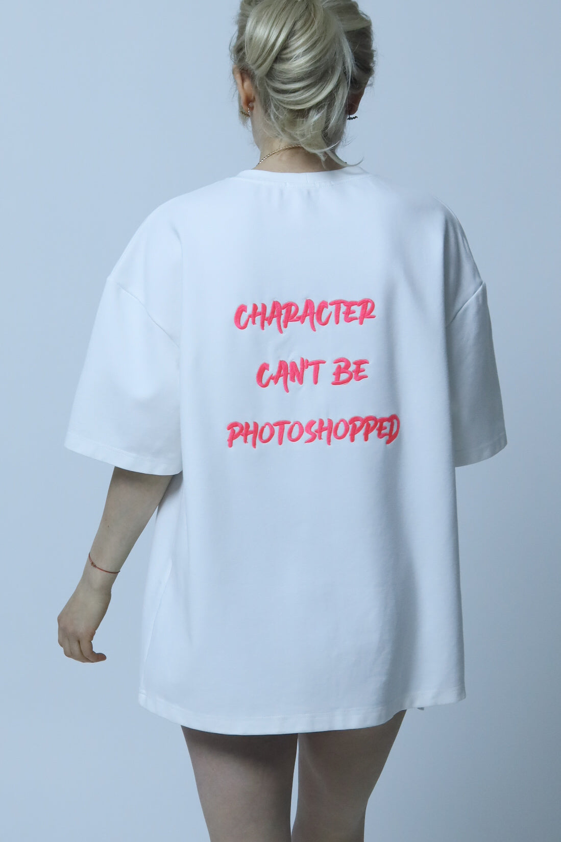 Character can't be photoshopped limited t-shirt