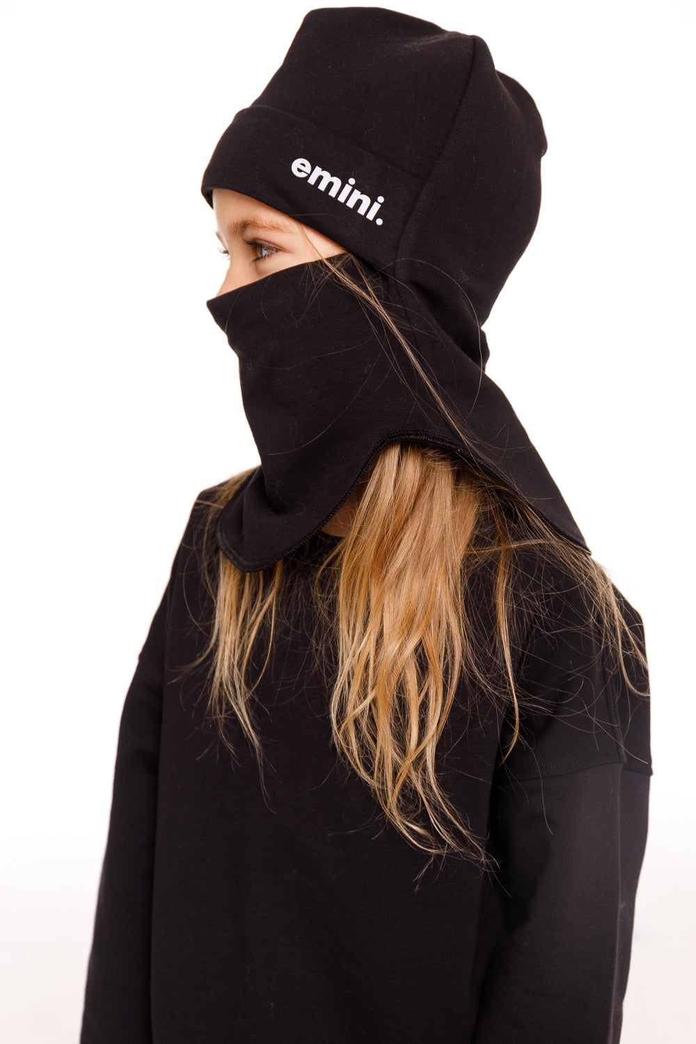 LIGHT Moon Balaclava Pure black