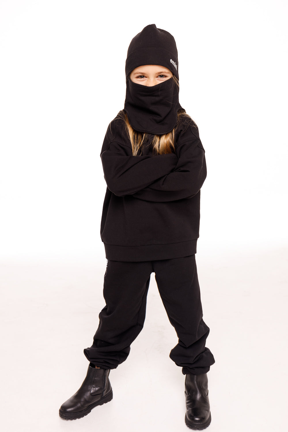 LIGHT Moon Balaclava Pure black